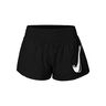 Swoosh Hardloopshorts Dames-Zwart