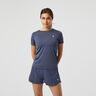 Ace Slim T-shirt Dames-Donkergrijs