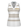 Performance Tanktop Dames-Wit,Beige