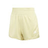 Pacer Knit High 3in Shorts Dames-Geel