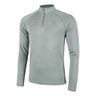 Velocity Cloudspun 1/4 Zip Hardloopshirt Heren-Groen