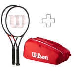 Racketpakket Wilson Clash 100L V3.0 Tourracket