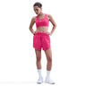 Swoosh Medium Sport-bh Dames - berry, wit