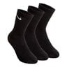Everyday Cushion Crew Sportsokken Verpakking 3 Stuks-Zwart