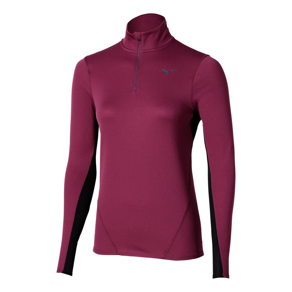 Mizuno Tech Thermal Charge Half Zip Hardloopshirt Dames