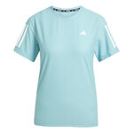 adidas Kleding adidas  Own the Run Hardloopshirt Dames - mint