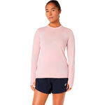 ASICS Kleding ASICS Road Seamless Hardloopshirt Dames-roze, rood
