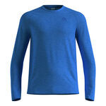 Odlo Hardloopshirt Odlo Essential Seamless Hardloopshirt Heren-blauw
