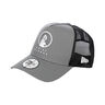 New Era Trucker Cap Unisex-donkergrijs, wit