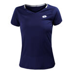Lotto Lotto Squadra II PL T-shirt Dames - donkerblauw, wit