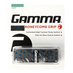Gamma Basisgrips Gamma Honeycomb Cushion Grip Verpakking 1 Stuk-Zwart,Blauw