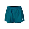 Create Rematch 2in1 Shorts Dames-Petrolblauw,Wit