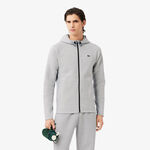 Lacoste Kleding Lacoste Full Zip Sportjas Heren - grijs, 