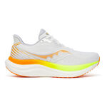 Saucony Hardloopschoenen Saucony Triumph 23 Neutrale schoen Dames - wit, citroengeel