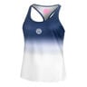Crew Gradiant Tanktop Dames-Donkerblauw,Wit