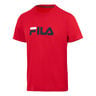 Logo T-shirt Heren-Rood,Donkerblauw