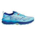 Mizuno Hardloopschoenen Mizuno Wave Daichi 9                   Trailschoen Dames-blauw, wit
