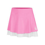 Quiet Please Tenniskleding Quiet Please Crush Rally  Rok Meisjes-pink, wit