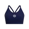 Crew Low Support Strappy Sport-bh Dames-Donkerblauw