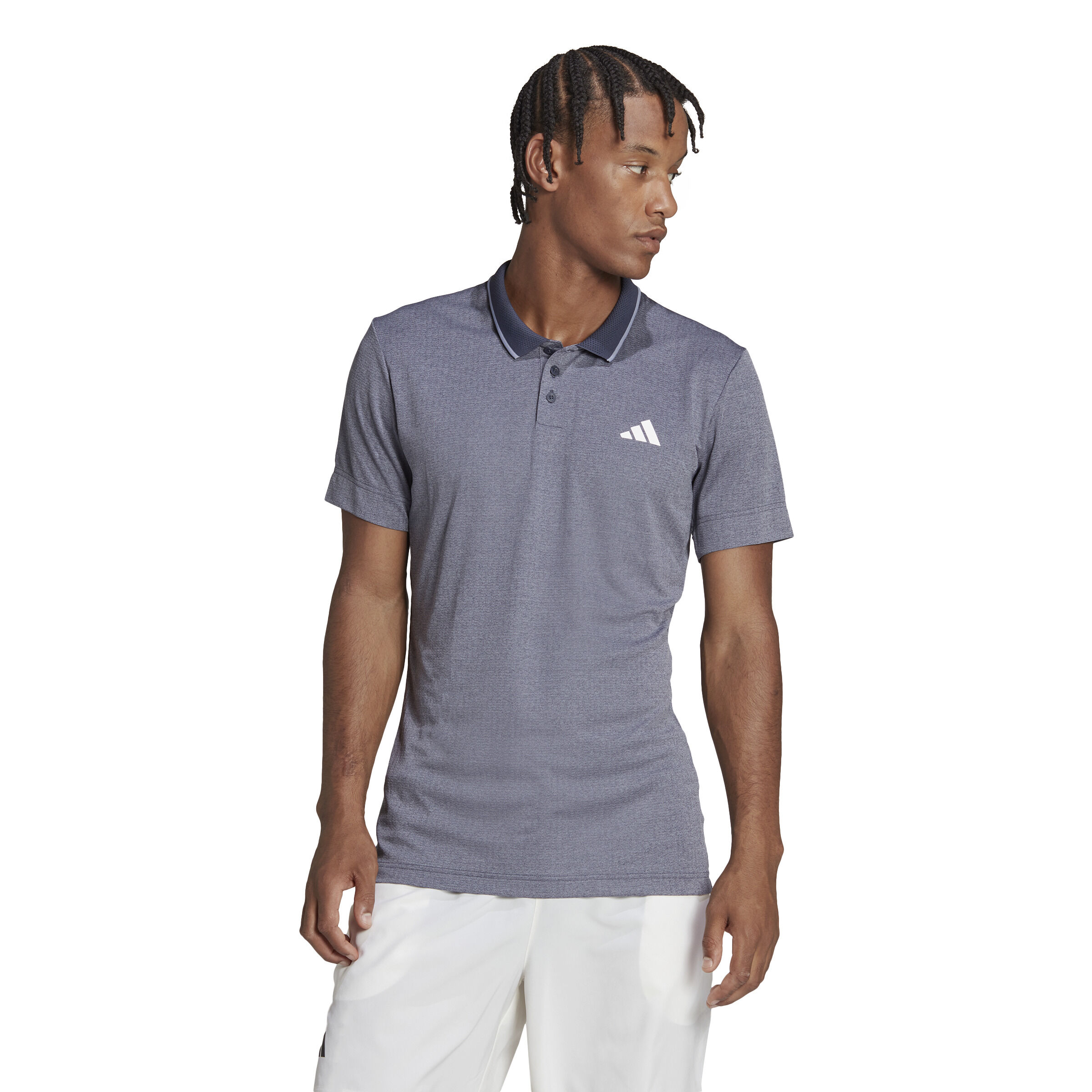Adidas slim fit polo clearance