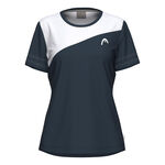 HEAD Kleding HEAD Tie-Break T-shirt Dames - donkerblauw, wit