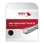 MSV MSV Focus-HEX Plus 25 Set Snaren 12m-Zwart
