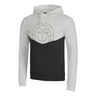 Lunis Lifestyle Sweater Met Capuchon Heren-Lichtgrijs,Zwart