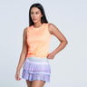 Twist Front Tanktop Dames-Oranje