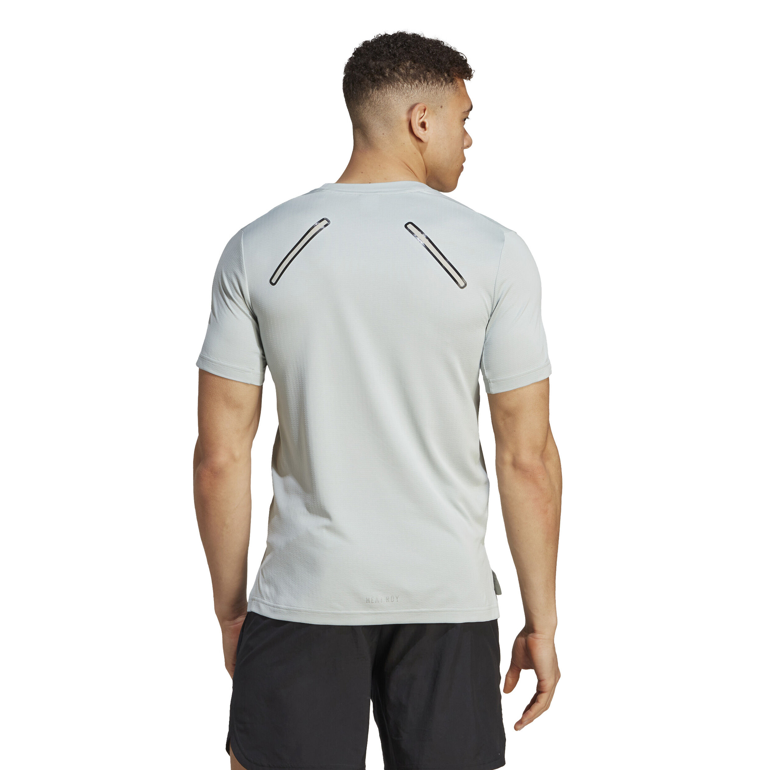 Adidas shirt heren grijs hotsell