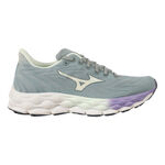 Mizuno Hardloopschoenen Mizuno Wave Sky 8 Neutrale Schoen Dames-Petrolblauw,Mint
