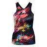 Melbourne Y-Tanktop Dames-Zwart,Veelkleurig