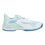 Mizuno Tennisschoenen Mizuno Wave Exceed Tour 6 Gravelschoen Dames-Wit,Blauw