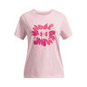 Bubble T-shirt Meisjes-Pink