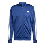 adidas Kleding adidas 3Stripes Trainingsjack Heren-Blauw,Wit