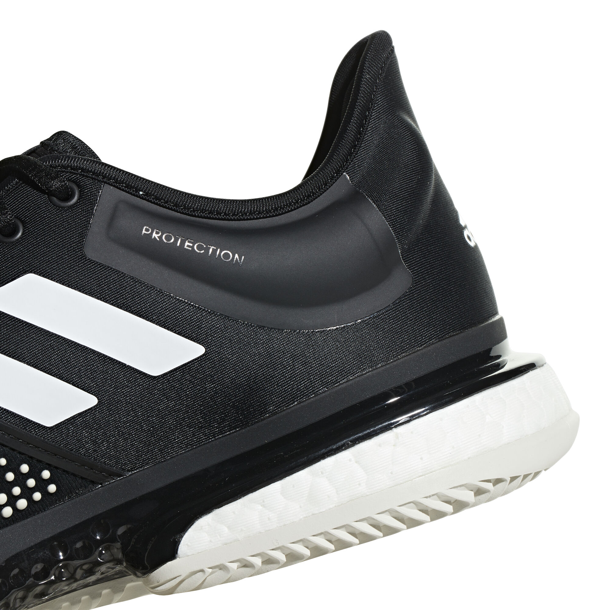SoleCourt Boost Clay Gravelschoen Heren Zwart Wit