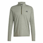 adidas Kleding adidas Essentials 1/4 Zip Longsleeve - donkergroen