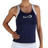 Race Tanktop Dames-Donkerblauw