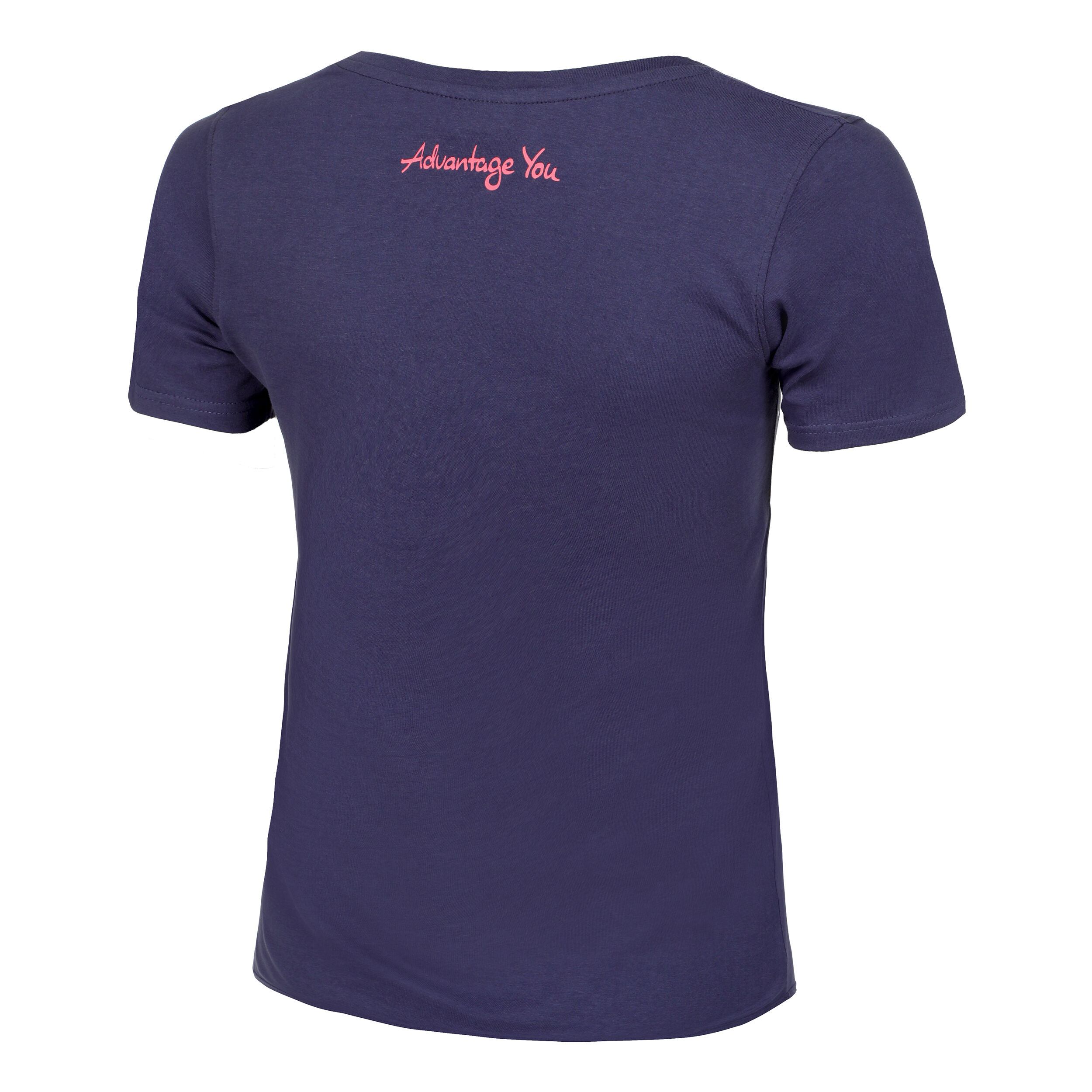 Buy Tennis Point Basic Cotton T shirt Dames Donkerblauw Pink online Tennis Point NL