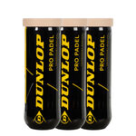 Dunlop Padel  bal Dunlop Pro Padel Verpakking 3 Stuks