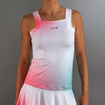Endless Kleding Endless Breeze Tanktop Dames-Neonroze,Wit