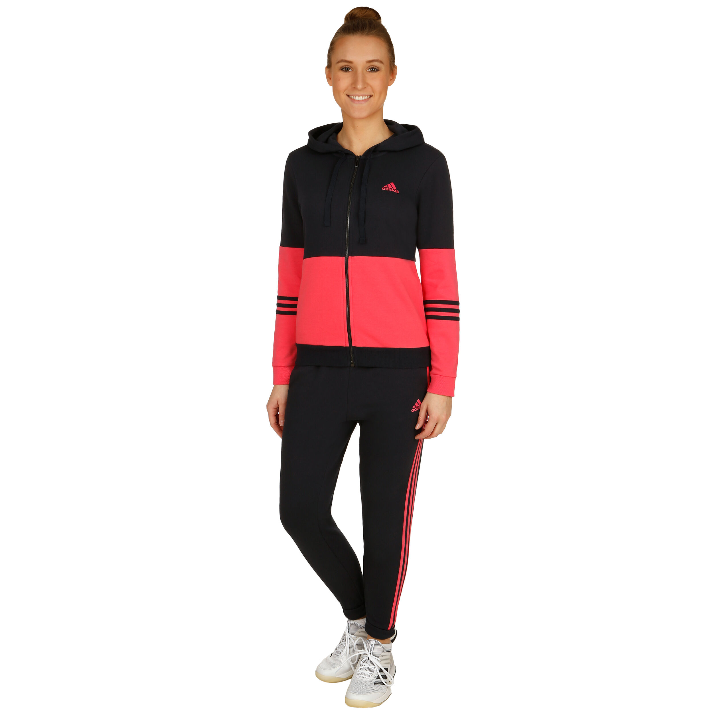 adidas Co Energize Trainingspak Dames Donkerblauw, Pink adidas Co Energize Trainingspak Dames Donkerblauw, Pink