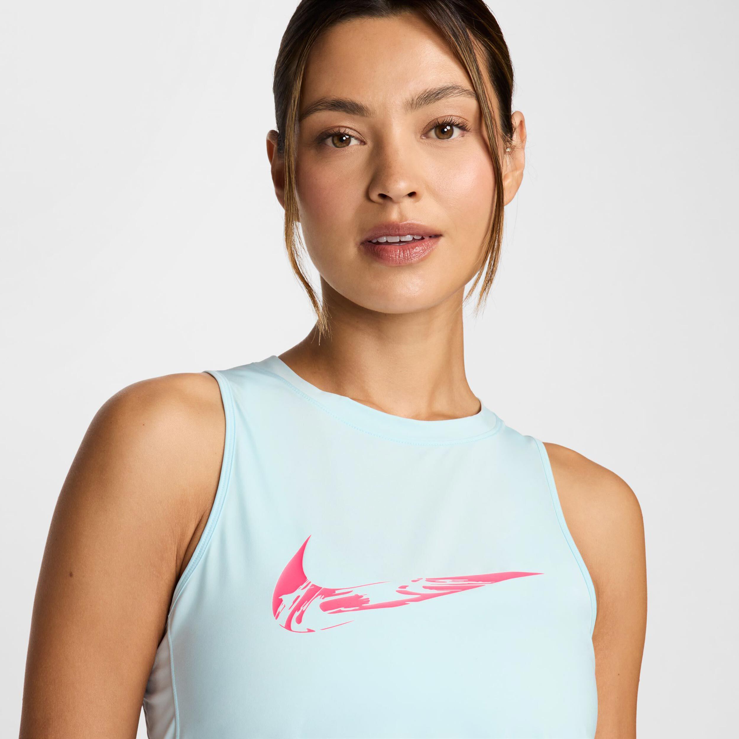 Dri Fit One Swoosh Tanktop Dames Lichtblauw