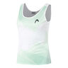Spirit II Tanktop Dames-Mint,Wit