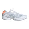 adizero Ubersonic 5 Allcourt schoen Dames-wit, abrikoos