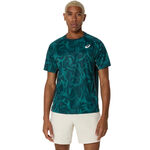 ASICS Kleding ASICS Game T-shirt Heren - donkergroen, 