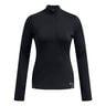 Vanish CW 1/2 Zip Longsleeve Dames-Zwart