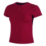 Nike Tenniskleding Nike Court Dri-FIT Advantage T-shirt Dames - rood, rood