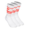 Everyday Essentials Crew Tennissokken-Wit,Koraal