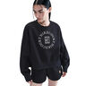 Court Phoenix Over-Oversized Crew Heritage Sweatshirt Dames-Zwart