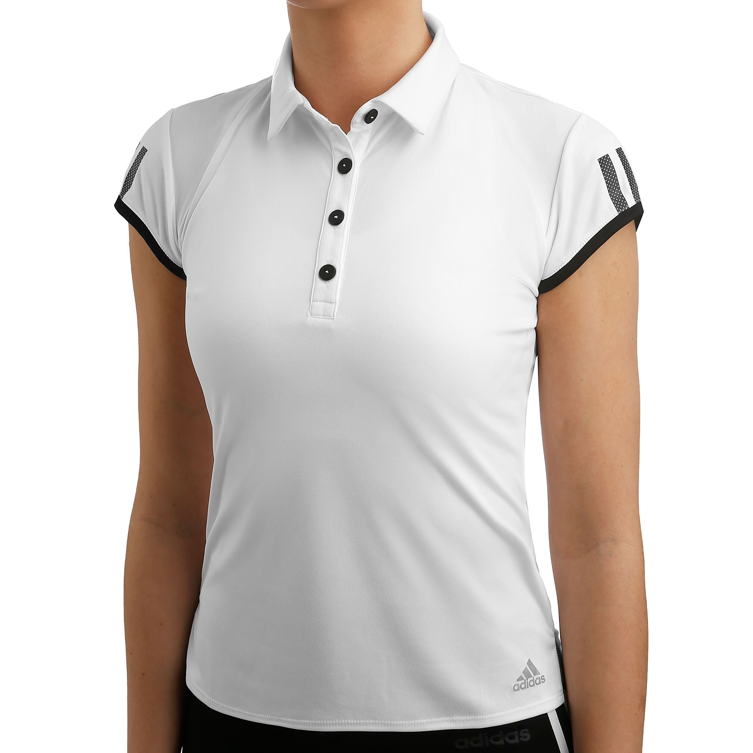 adidas Club 3 Stripes Polo Dames Wit, Zwart online kopen adidas Club 3 Stripes Polo Dames Wit, Zwart online kopen